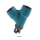 thumbnail image 1 of Naiovety Convertidor de bomba de aire de tabla de remo, válvula de doble cabeza, conector de reemplazo, accesorio de adaptador de bote para deriva al Deportes acuáticos Azul Naiovety OD024677-03, 1 of 6