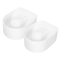 thumbnail image 1 of CHICHUMID 2Pcs Nail Soaking Bowls with Shell Design White for Professional Manicure and Nail Care, 1 of 8