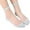 Light Blue, variant on HNMKIU Women's Sheer Stockings Solid Color Basic Ankle Socks Elegant Glass Effect Dress Hosiery Light Blue,One Size