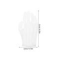 thumbnail image 2 of OFFIGAM 10 Paires Blanc Protecteur Respirant en Polyester pour Bijoux et Manipulation, 2 of 7