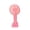 Pink, variant on ROLKFUK Small USB Desk Fan, Portable Quiet Desktop Fan with 3 Speeds, Personal Cooling Fan for Office Bedroom Home Travel, White