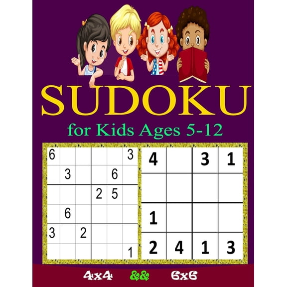 Sudoku For Kids Ages 5-12 Large type / large print ed