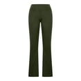 thumbnail image 5 of Women's High Waisted Bootcut Leggings Stretchy Yoga Workout Flare Pants, 5 of 6
