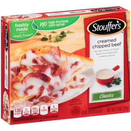 STOUFFER'S Classics Creamed Chipped Beef 11 oz. Box