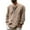 50Khaki232, variant on WERYOUNG Men's T-Shirts Solid Color Long Sleeve V Neck Lace Up Casual T Shirt Daily Wear Loose Fit Tee Shirt Outdoor Activities Soft Breathable Tops