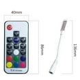 thumbnail image 2 of RGB LED Light Roll Strip Remote Control Wireless Controller Receiver 12VDC 4-Pin, 2 of 9