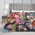 thumbnail image 4 of My Hero Academia Blanket, Anime Throw Blanket For Couch Sofa Bed, Soft Cozy Lightweight Warm Flannel Blanket, Home Decor, Anime Gifts For Boys Girls Kids Teens, 50"X40", 4 of 9