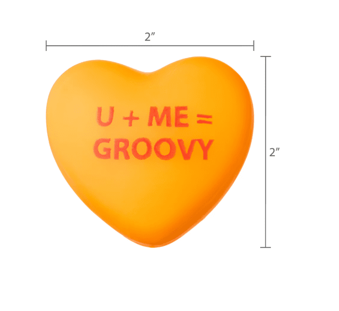 Nee Doh Squish Heart Mini, 1 pack