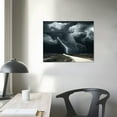 thumbnail image 3 of Nawypu  Canvas Wall Art Tornado And Lightning Ready to Hang for Living Room, Bedroom or Office, 3 of 4