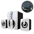 thumbnail image 2 of Computer Speakers, Bluetooth Speaker with Enhanced Stereo Bass Dual-Channel Multimedia Speakers, 2 of 9