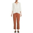 thumbnail image 2 of Time and Tru Women's Cargo Pants, 2 of 5