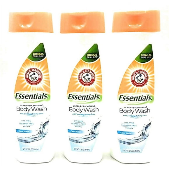 Arm & Hammer Clear Water Ultra Moisturizing Body Wash Pack Of 3S