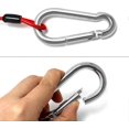 thumbnail image 3 of 4 Ft Breakaway Cable, Trailer Brake Safety Cable Spring Towing Coiled Wire, For Rv Trailer Emergency, 3 of 5
