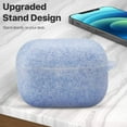 thumbnail image 2 of IBAOLEA Compatible with AirPods Pro Case, Protective Silicone Cover Compatible with AirPods Pro (2019) Bling Blue, 2 of 7