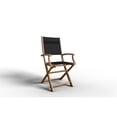 thumbnail image 6 of Curated Maison Cateline 7-Piece Rectangular Teak Outdoor Dining Set in Black, 6 of 8