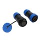 thumbnail image 3 of Conector de enchufe impermeable 380V 45A, conector de alimentación de aviación macho hembra sin soldadura, 7 pines, tamaño de contacto 2,8x7mm, 3 of 10