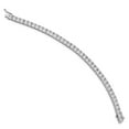thumbnail image 6 of Auriga Fine Jewelry 925 Sterling Silver Rhodium Plated Zirconia 42 Stone 7" Bracelet for Women, 6 of 6