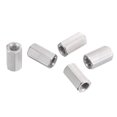thumbnail image 3 of Uxcell M5 x 0.8-Pitch 15mm Length 304 Stainless Steel Metric Hex Coupling Nut, 10-Pack, 3 of 5