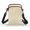 Beige Golden Dot Pattern, variant on Psesaysky Double Layer Mini Phone Purse, Polyester with Adjustable Strap Cross Body Bag for Ladies Travel Shopping, Hydrangea Dragonfly Print