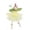 Yellow, variant on Easter Decorations Easter Cute Fairy Pendant Set with Tulle Skirts & Leaf Wings Hanging Angel Doll Ornaments for Tree Decor Home Party Decorations Easter Basket Stuffers