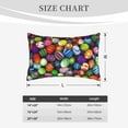 thumbnail image 6 of EasygdpEaster Eggs2 Polyester Fiber Double-Sided Pillowcase,Super Soft,Comfortable And Luxurious Pillowcase,Not Easy To Break Or Deform- 14"X20", 6 of 9