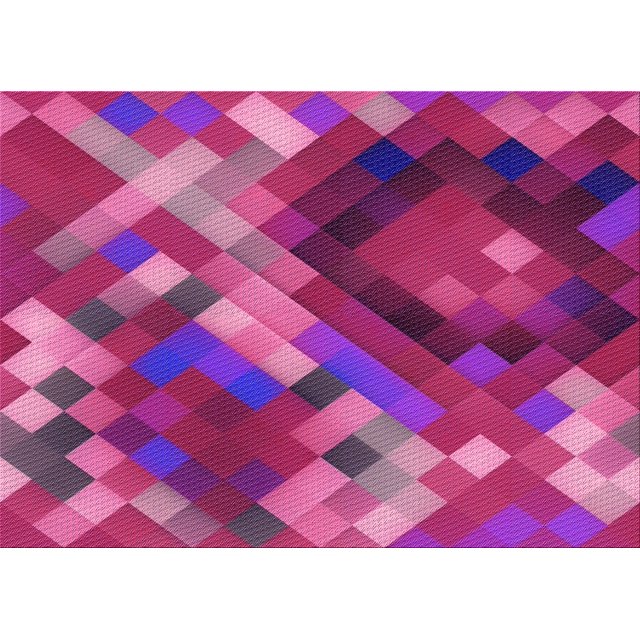 Ahgly Company Machine Washable Indoor Rectangle Transitional Medium Violet Red Pink Area Rugs, 2' x 4'