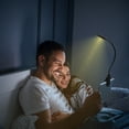 thumbnail image 3 of Lampe de Lecture à Clipser Rechargeable USB 8 LEDs Lampe LED Protection des Yeux Veilleuse, 3 of 8
