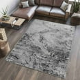 thumbnail image 5 of 4' X 6' Grey Abstract Area Rug, 5 of 9