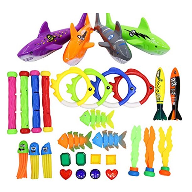 Maguire Diving Toys Kids Outdoor Pool Underwater Treasure Hunt Diving