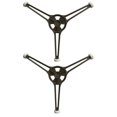 thumbnail image 2 of HLONK Microwave Turntable Tray Support Roller Plate Coupler Support Wheel Ring Replacement Accessories Holder Oven Rings, 2 of 10