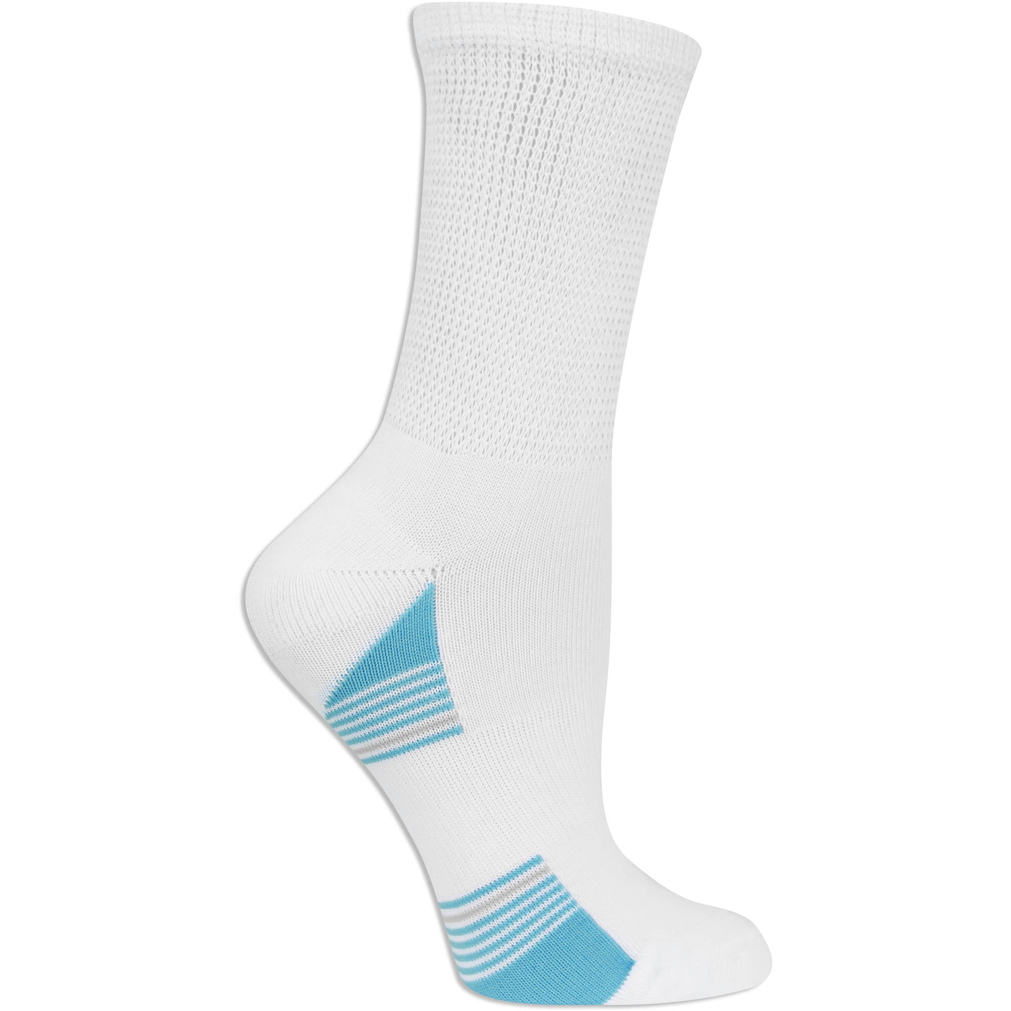 Fruit of the Loom - Women's Comfort Top Crew Socks 6 Pack - Walmart.com