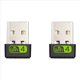 thumbnail image 1 of 2X Adaptador WiFi USB, 2.4G De Banda ÚNica De 150 Mbps, Mini Tarjeta De Red InaláMbrica WiFi Dongle Para Computadora PortáTil / Escritorio / PC, Compatible Con 10/8 / 8.1, 1 of 5