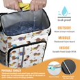 thumbnail image 2 of Travel Cooler Bag - Dachshund Footprint Bone Camping Beer Cooler Backpack with Bottle Opener- Waterproof Insulated Picnic Backpacks - Cooler Bag for Beach, 2 of 6