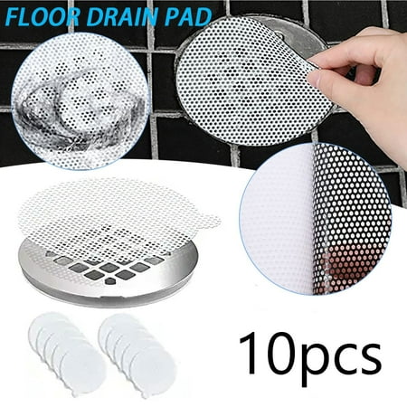

CFS Hair Shower Hair 10PCS，Disposable Mesh Catcher Catcher Stickers