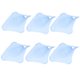 thumbnail image 4 of Cubierta de drenaje de silicona para recogedor de cabello Sailing 6 unidades azul claro, 4 of 10
