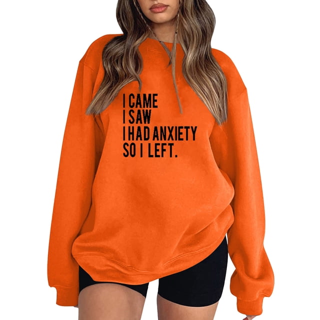 Gibobby Sudadera Mujer Moda Enfermería de manga corta con estampado de calabaza y cuello en V a la moda informal para mujer para la celebración de Halloween (Anaranjado, XL)