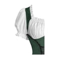 thumbnail image 4 of Hurxie Womens Oktoberfest Costume German Dirndl Dress Bavarian Outfit Velvet Halloween Costume, 4 of 6
