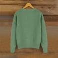 thumbnail image 5 of Women's Vintage Knit Button Cardigan Jacket for Fall and Winter, Retro Style, Winter Clothes for Women,Mint Green,L, 5 of 5