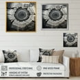 thumbnail image 4 of Designart "Monochrome Geode Tranquility" Spiritual Stone Floater Framed Wall Decor, 4 of 5