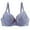 Grey, variant on Womens Daisy Lace Underwire Balcony Bra (Black, 40)