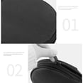 thumbnail image 4 of Cd/Dvd Portable Carry Wallet 20Capacity Cd Disc Capacity Waterproof Storage Case Compact And Easy To Store For Car Home And Travel-Black, 4 of 6