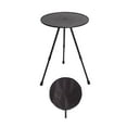 thumbnail image 2 of Almencla Folding Table Three Legged Furniture Camping Table for Picnic Mountaintop Black, 2 of 8