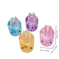 thumbnail image 2 of Easter Glitter Bunny Sensory Fidget Toys Stress Relief Balls for Adults Anxiety Relief Desk Toys Squeeze Toys for Office Desk Stress Relief Gifts Party Favors, Easter Basket Stuffers (1PCS Random), 2 of 6