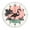 Fclock021, variant on YladaFaie Flamingo Home Haning Clock Wall Decor, Flamingo Silent Non Ticking Round Animal Clock With Arabic Numbers for Living Room Kitchen Bedroom Dining Room Bedroom Office 10 Inch