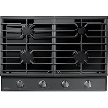 Samsung NA30R5310FG 30 inch Black Stainless 4 Burner Gas Cooktop