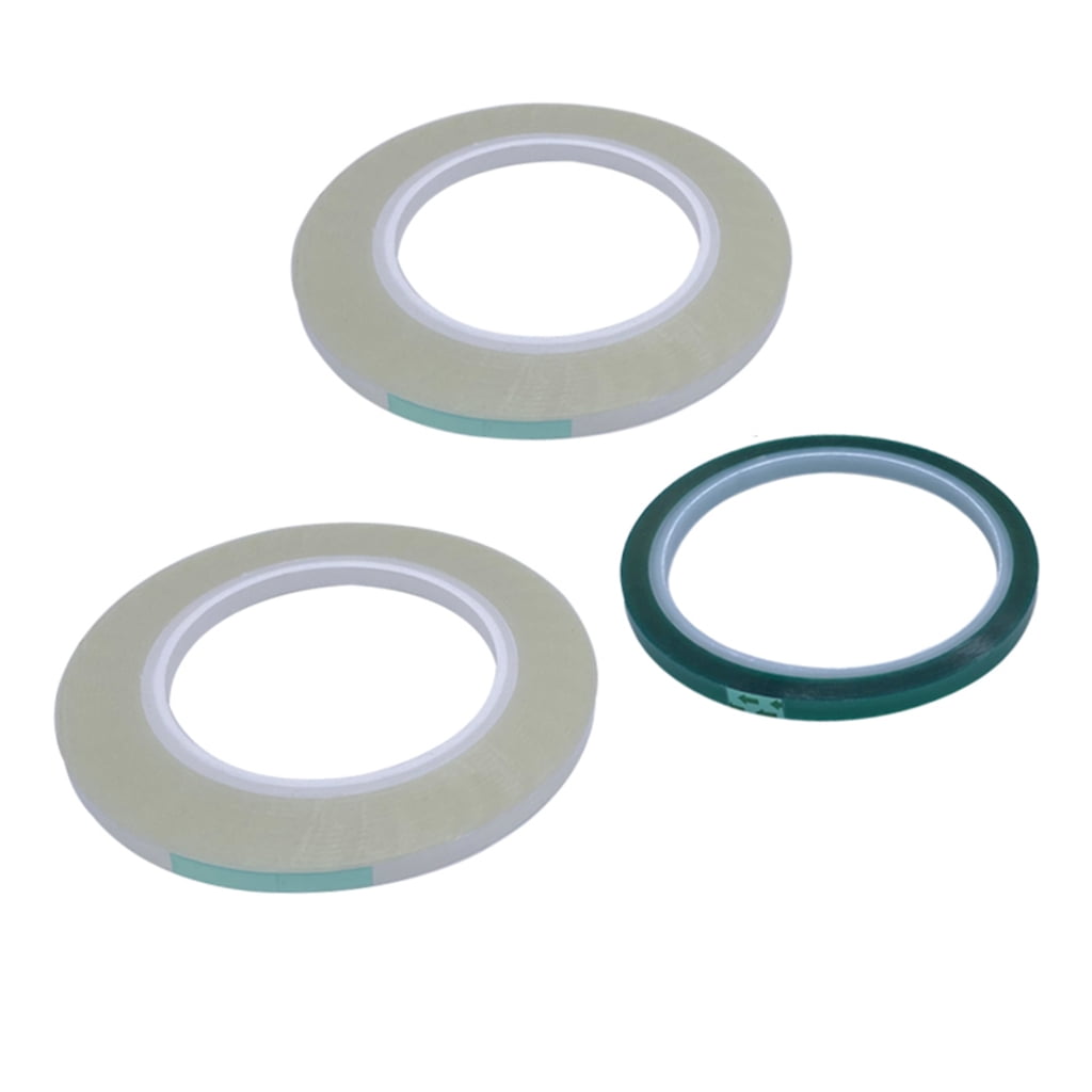 Leader Tape for Reel to Reel Tapes 1/4" 1PC Green 2PCS Transparency DIY Speaker Accessories Set