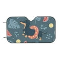 thumbnail image 7 of Balery Watermelons Dachshunds Print Car Windshield Sun Shade,Windshield Sunshade for Car Pickup Truck SUV Accessories-Medium, 7 of 7