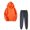 Orange, variant on Honeeladyy Women's Fashion Fall Winter Outfits Sports Tracksuits Long Sleeve Pullover Hoodies Pants Suit