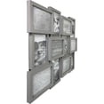 thumbnail image 3 of Mainstays 12-Opening 4x6 Linear Grey Collage Picture Frame (Holds 12 - 4x6 inch Photos), 3 of 6
