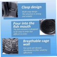 thumbnail image 4 of Fish Trap, Portable Crawfish Catchers Plastic Eel Cage Accessories for Lake Catching Minnows and Smelt, 4 of 5